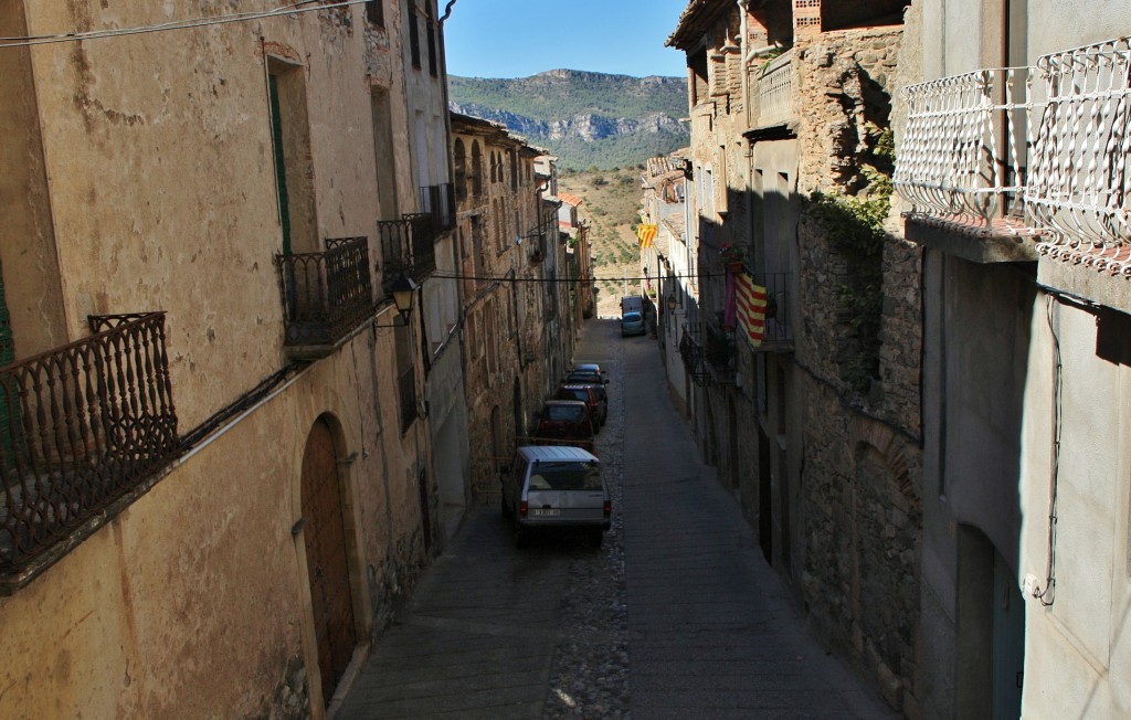 Foto: Vista del pueblo - La Vilella Alta (Tarragona), España