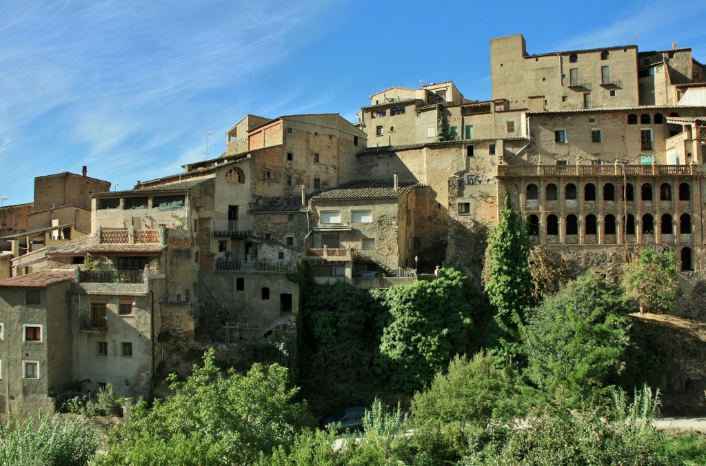 Foto: Vista del pueblo - La Vilella Baixa (Tarragona), España