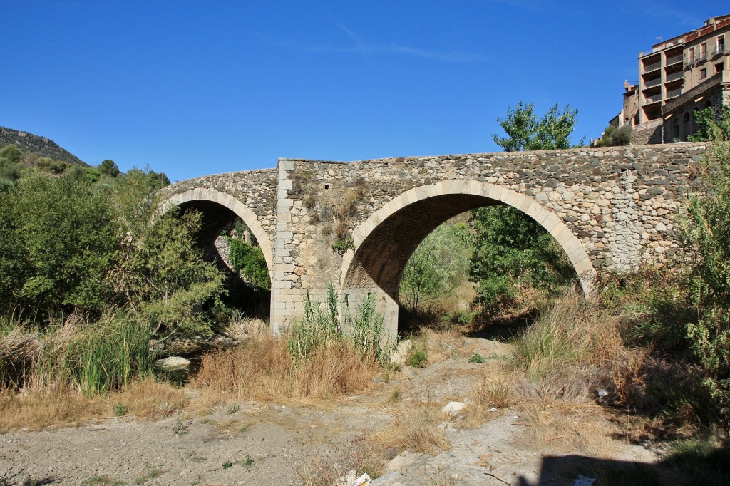 Foto: Puente medieval - La Vilella Baixa (Tarragona), España