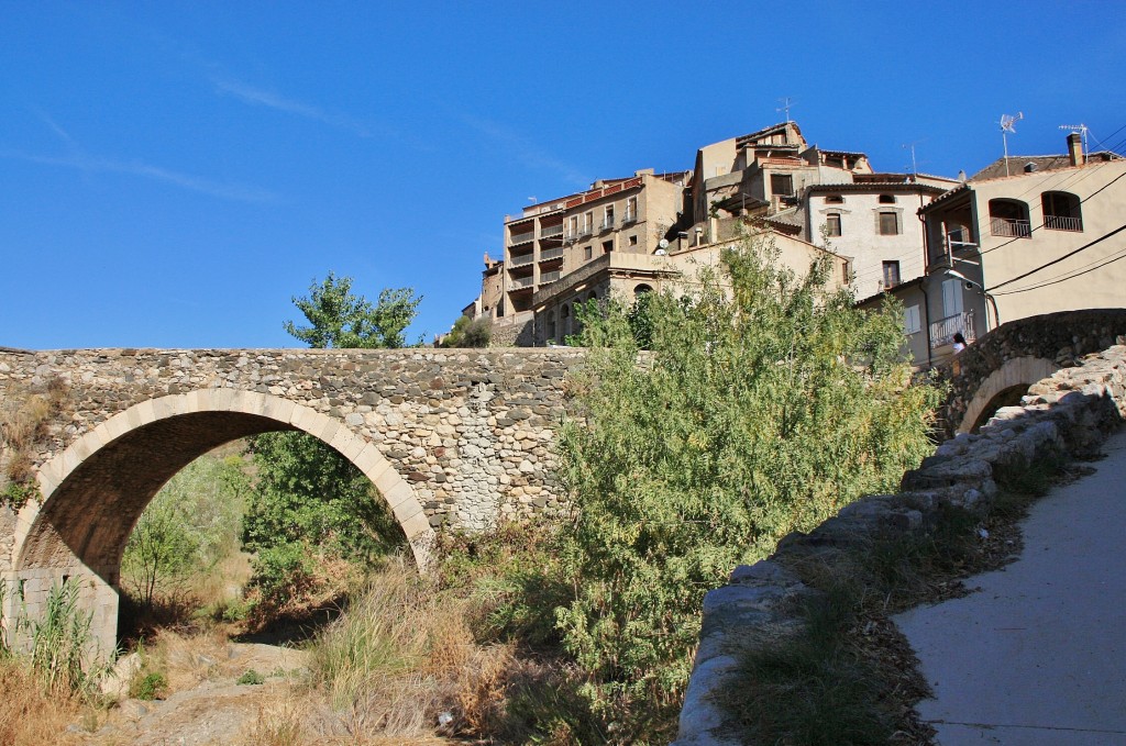 Foto: Puente medieval - La Vilella Baixa (Tarragona), España