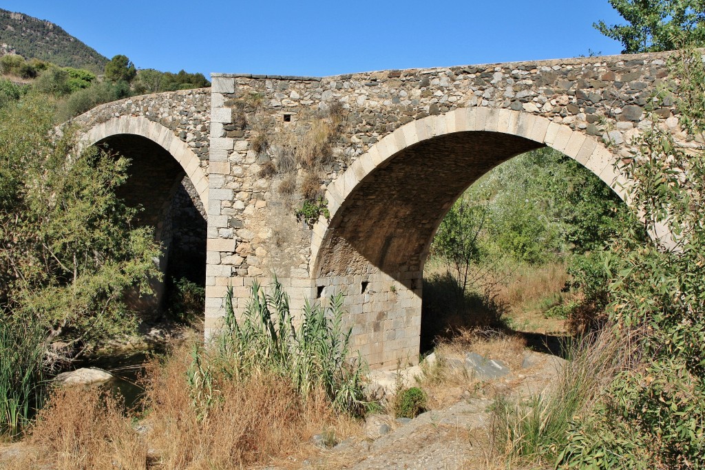 Foto: Puente medieval - La Vilella Baixa (Tarragona), España