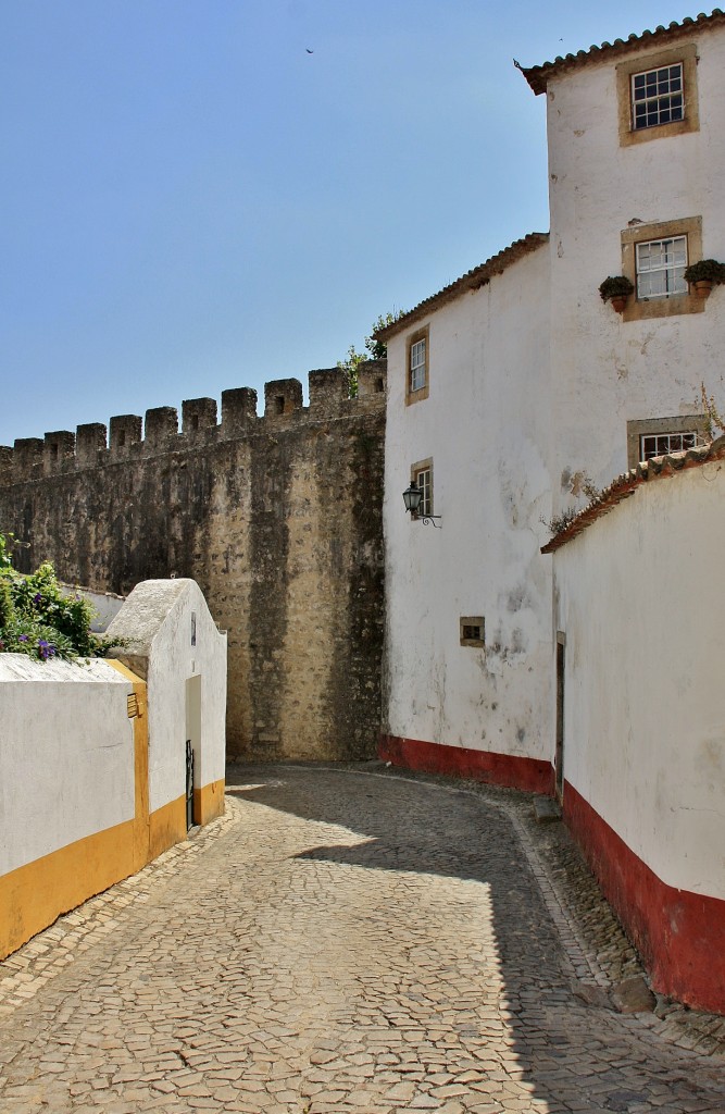 Foto: Interior del recinto amurallado - Óbidos (Leiria), Portugal