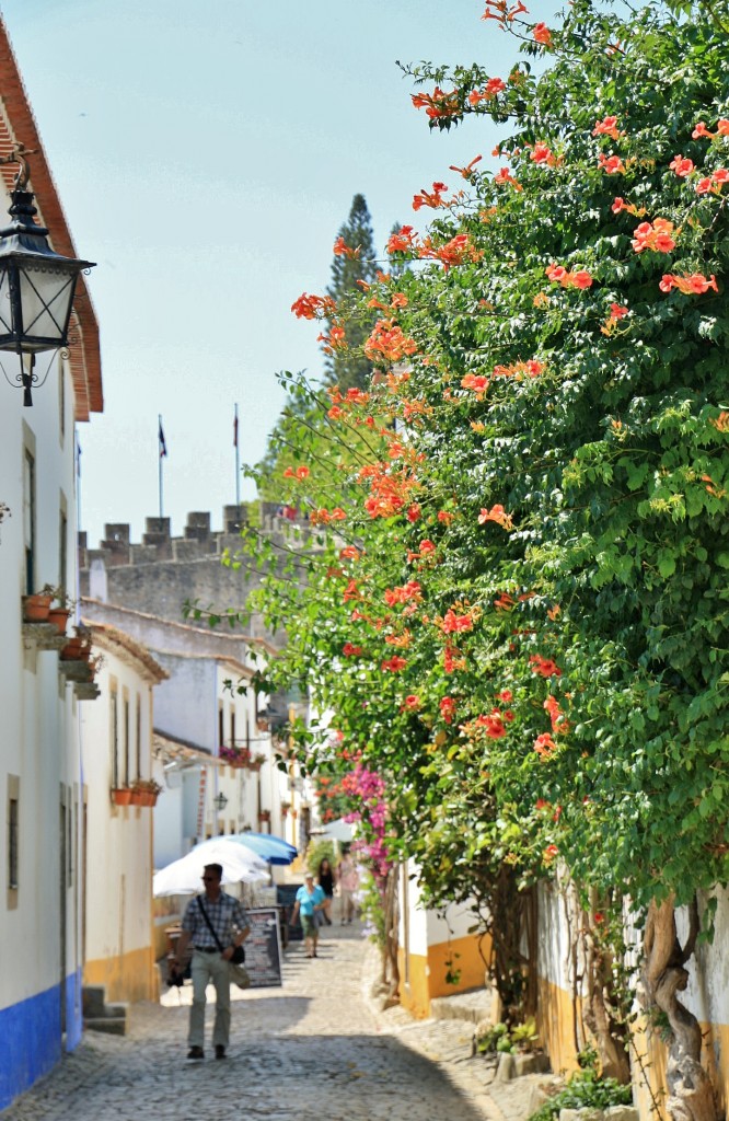 Foto: Interior del recinto amurallado - Óbidos (Leiria), Portugal