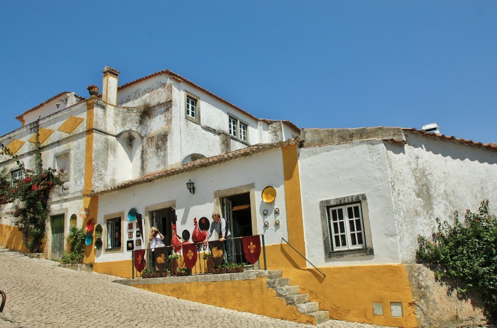 Foto: Interior del recinto amurallado - Óbidos (Leiria), Portugal