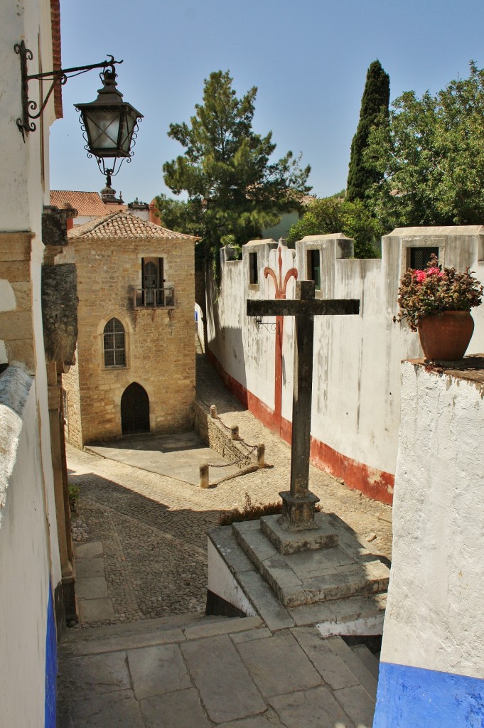 Foto: Interior del recinto amurallado - Óbidos (Leiria), Portugal