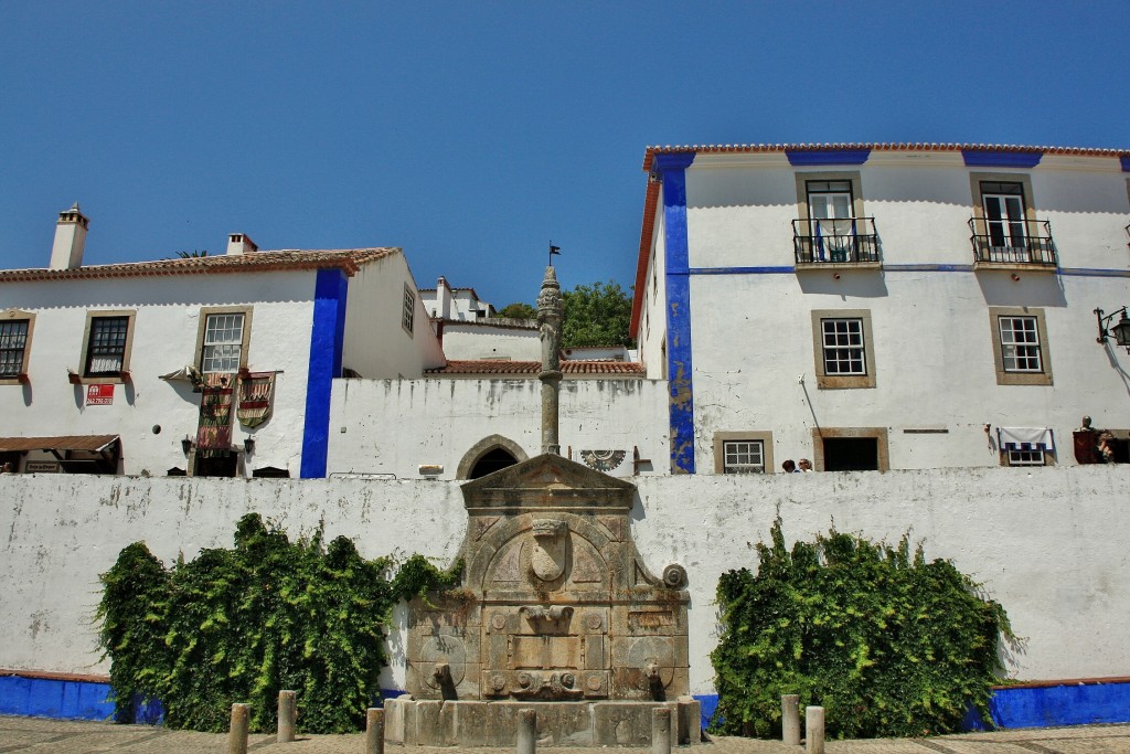 Foto: Interior del recinto amurallado - Óbidos (Leiria), Portugal