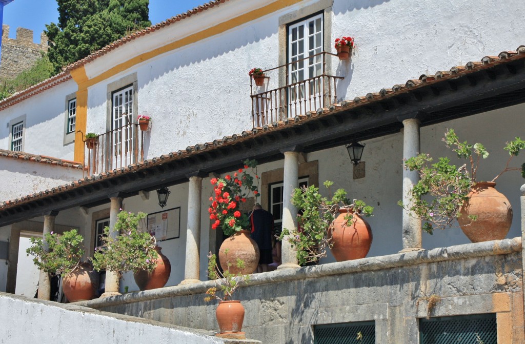 Foto: Interior del recinto amurallado - Óbidos (Leiria), Portugal