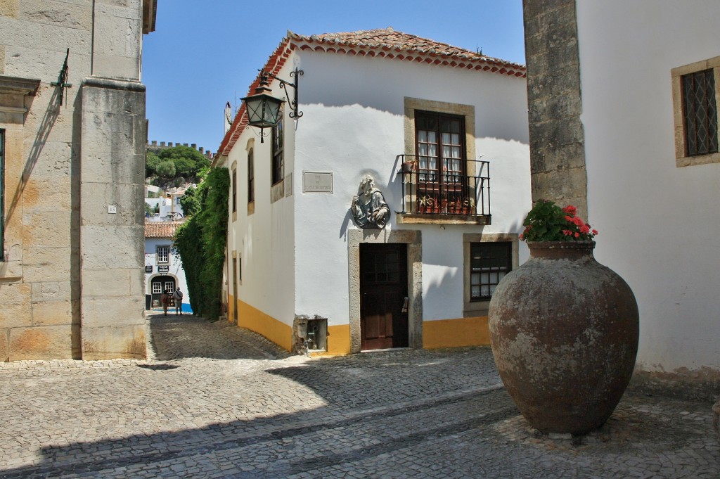 Foto: Interior del recinto amurallado - Óbidos (Leiria), Portugal