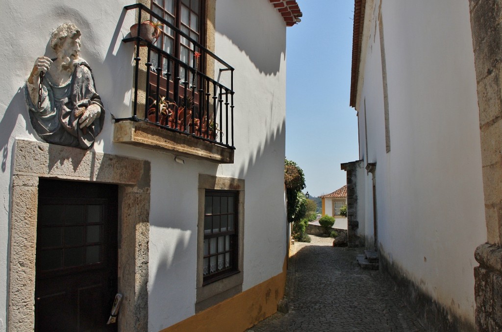 Foto: Interior del recinto amurallado - Óbidos (Leiria), Portugal