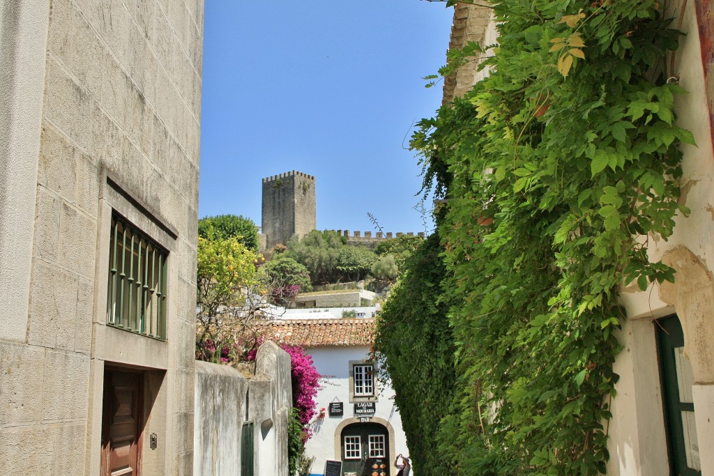 Foto: Interior del recinto amurallado - Óbidos (Leiria), Portugal