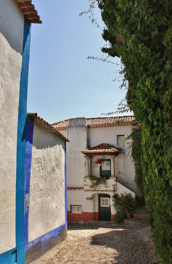 Foto: Interior del recinto amurallado - Óbidos (Leiria), Portugal