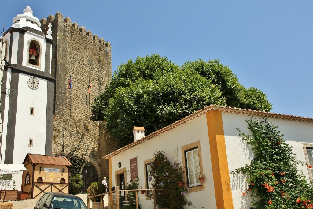 Foto: Interior del recinto amurallado - Óbidos (Leiria), Portugal