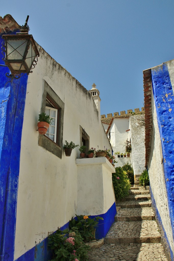 Foto: Interior del recinto amurallado - Óbidos (Leiria), Portugal