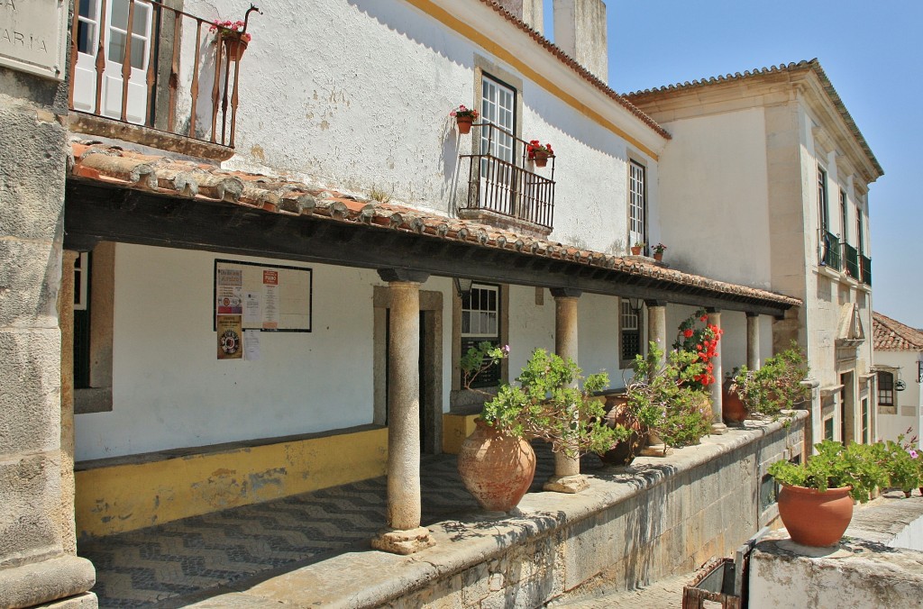 Foto: Interior del recinto amurallado - Óbidos (Leiria), Portugal