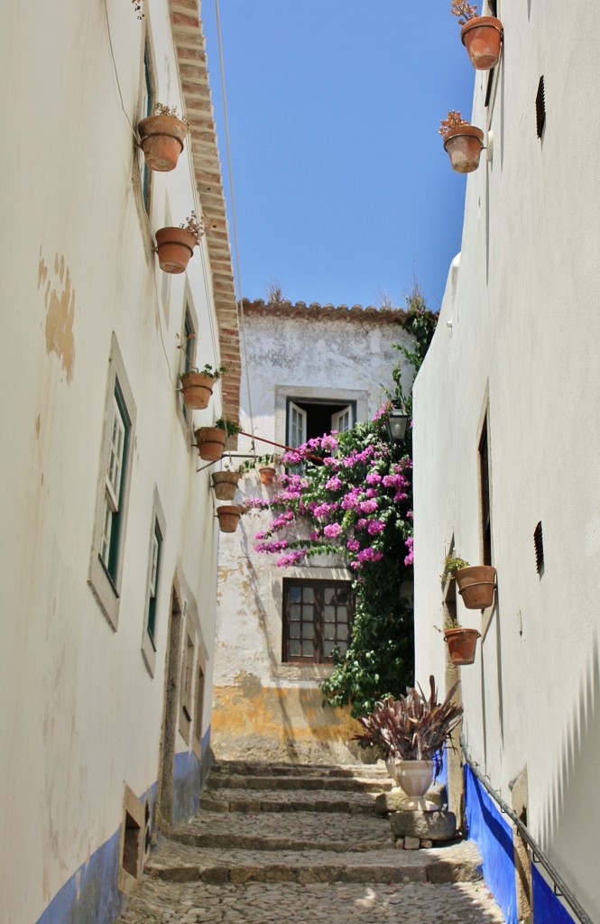 Foto: Interior del recinto amurallado - Óbidos (Leiria), Portugal