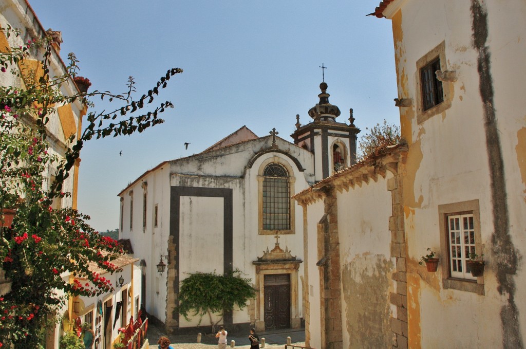 Foto: Interior del recinto amurallado - Óbidos (Leiria), Portugal