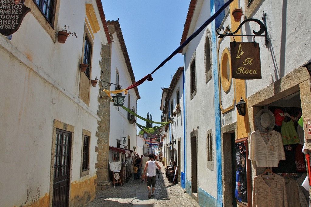 Foto: Interior del recinto amurallado - Óbidos (Leiria), Portugal