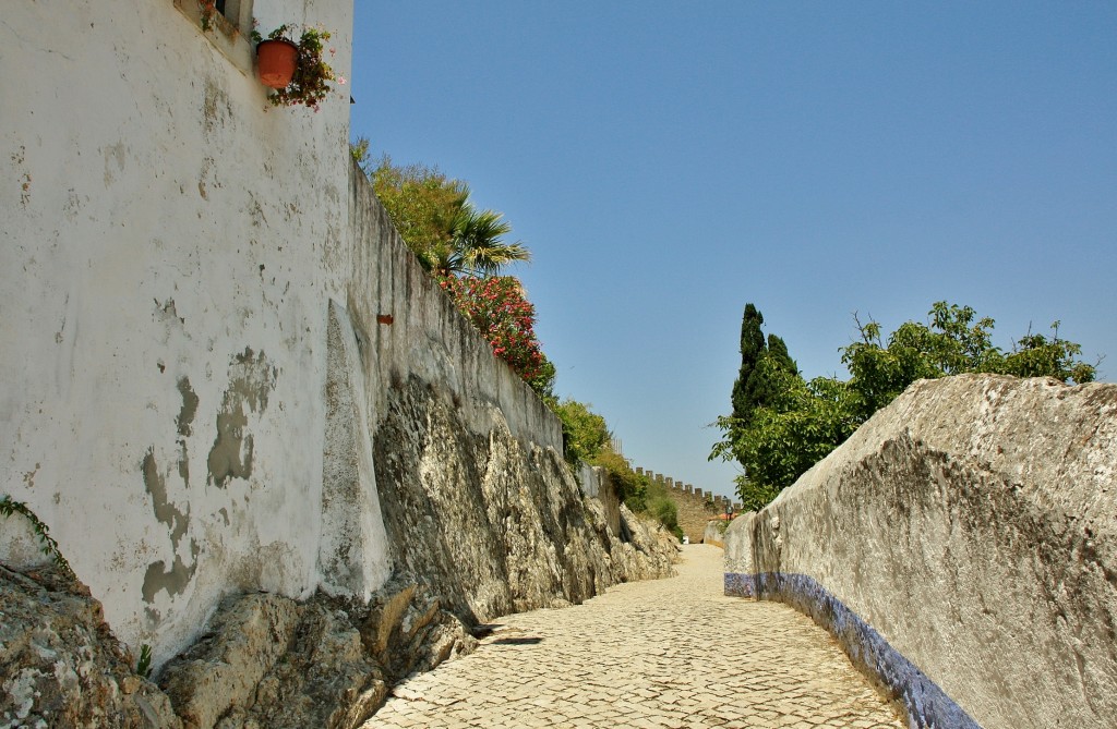 Foto: Interior del recinto amurallado - Óbidos (Leiria), Portugal