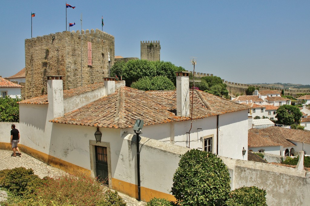 Foto: Interior del recinto amurallado - Óbidos (Leiria), Portugal