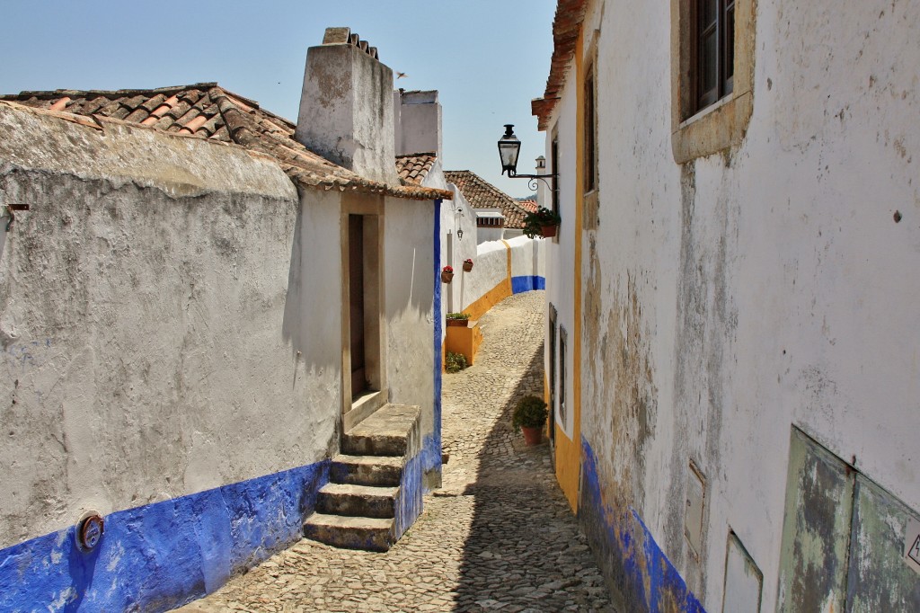 Foto: Interior del recinto amurallado - Óbidos (Leiria), Portugal