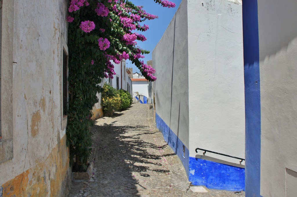 Foto: Interior del recinto amurallado - Óbidos (Leiria), Portugal