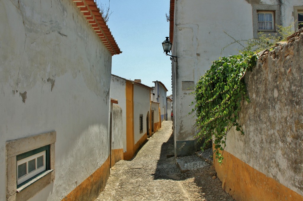 Foto: Interior del recinto amurallado - Óbidos (Leiria), Portugal