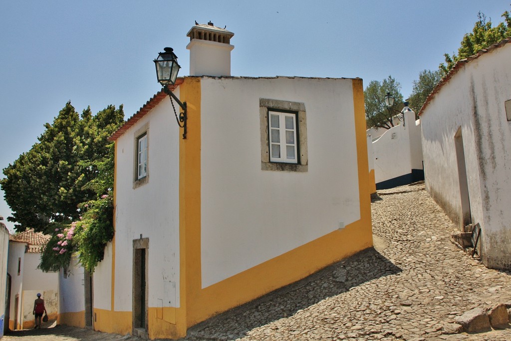 Foto: Interior del recinto amurallado - Óbidos (Leiria), Portugal