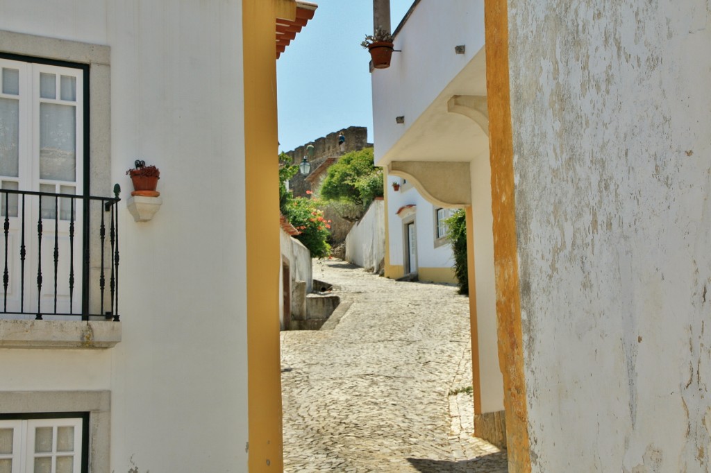 Foto: Interior del recinto amurallado - Óbidos (Leiria), Portugal