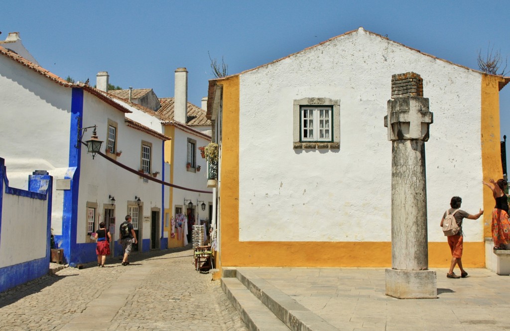 Foto: Interior del recinto amurallado - Óbidos (Leiria), Portugal