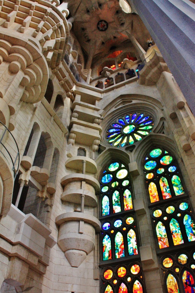 Foto: Interior de la Sagrada Familia - Barcelona (Cataluña), España