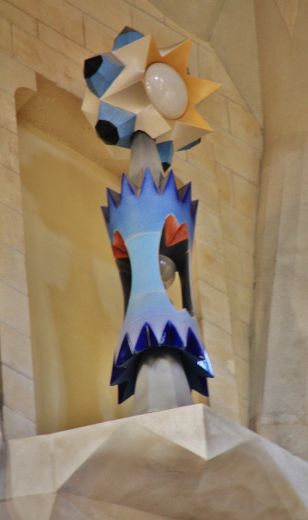 Foto: Interior de la Sagrada Familia - Barcelona (Cataluña), España