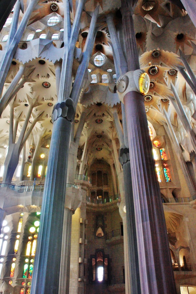 Foto: Interior de la Sagrada Familia - Barcelona (Cataluña), España