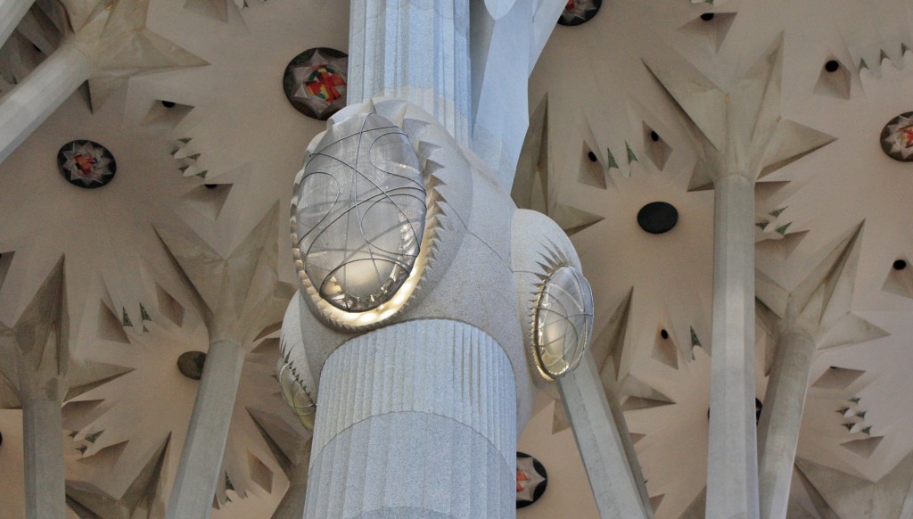 Foto: Interior de la Sagrada Familia - Barcelona (Cataluña), España