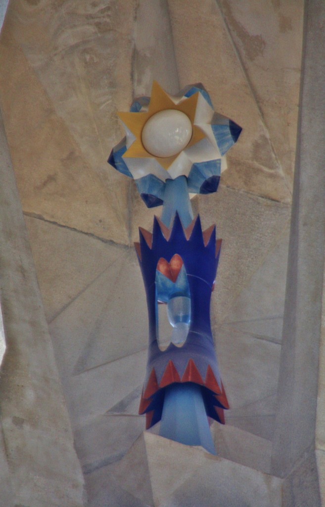 Foto: Interior de la Sagrada Familia - Barcelona (Cataluña), España