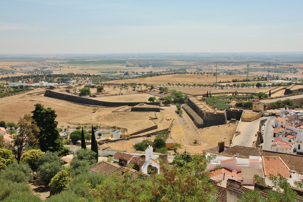 Foto: Vistas desdela muralla - Elvas (Portalegre), Portugal