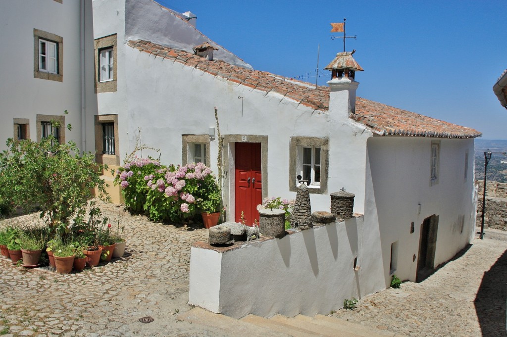 Foto: Recinto amurallado - Marvao (Portalegre), Portugal