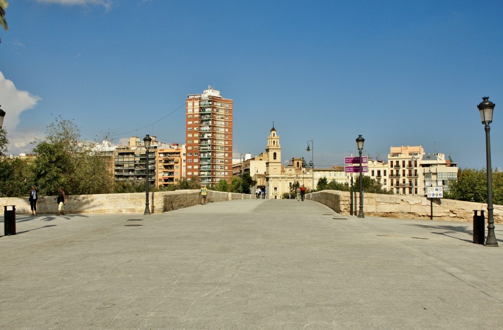 Foto: Puente sobre el parque del Turia - Valencia (València), España