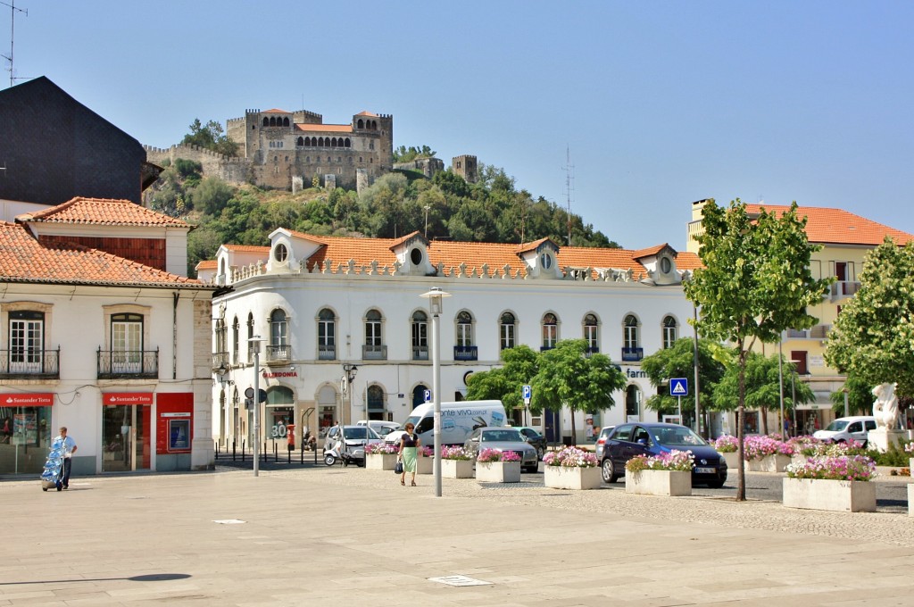 Foto: Centro histórico - Leiria, Portugal