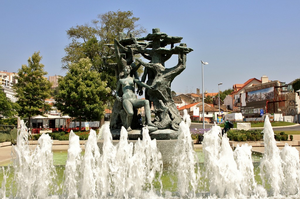 Foto: Centro histórico - Leiria, Portugal