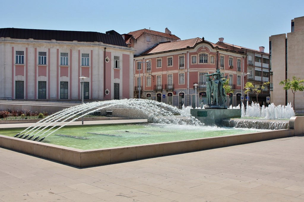 Foto: Centro histórico - Leiria, Portugal