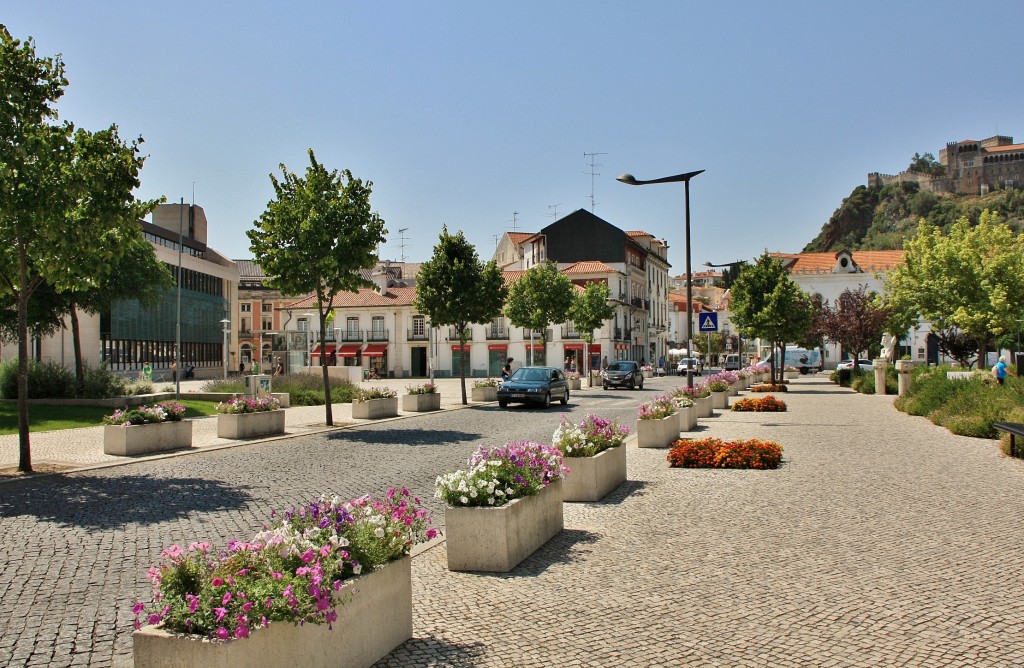 Foto: Centro histórico - Leiria, Portugal