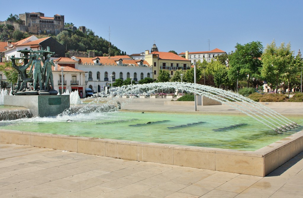 Foto: Centro histórico - Leiria, Portugal