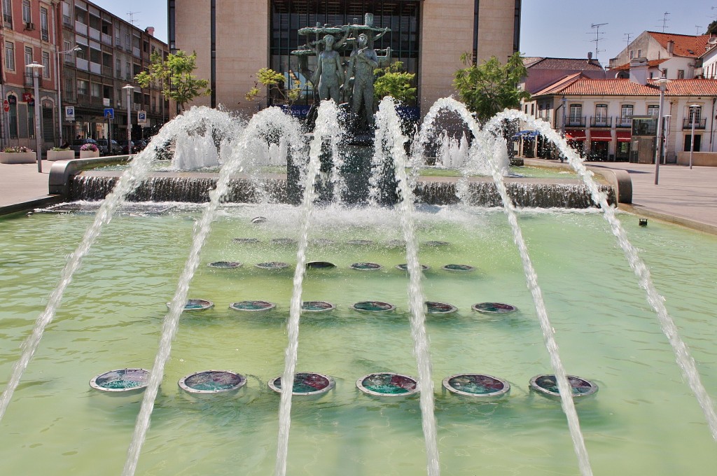 Foto: Centro histórico - Leiria, Portugal