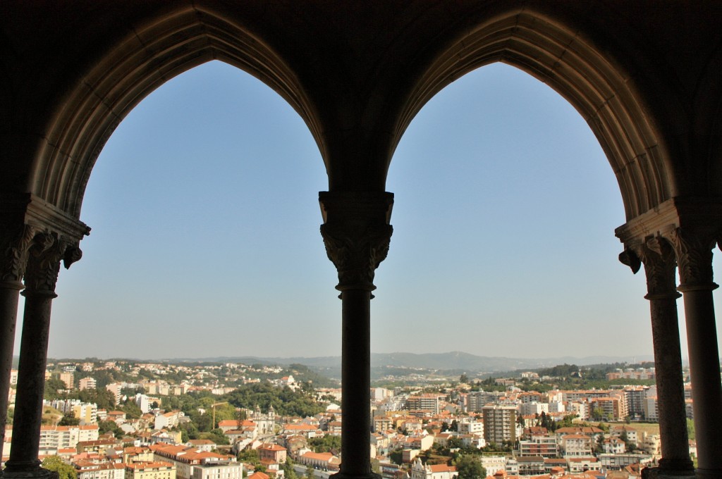 Foto: Galeria del castillo - Leiria, Portugal