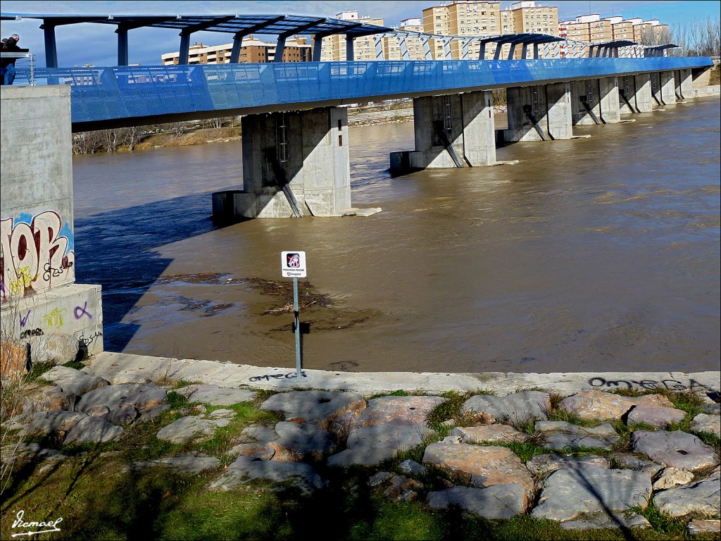 Foto: 130117-11 PUENTES RIO EBRO - Zaragoza (Aragón), España