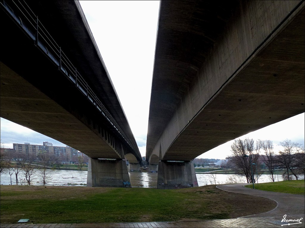 Foto: 130118-09 PUENTES RIO EBRO - Zaragoza (Aragón), España