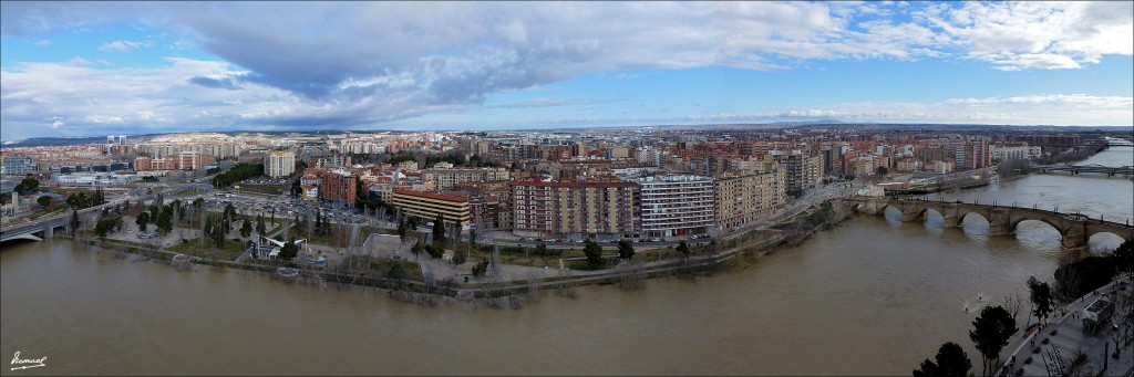 Foto: 130120-09 PANORAMICA DESDE EL PILAR - Zaragoza (Aragón), España