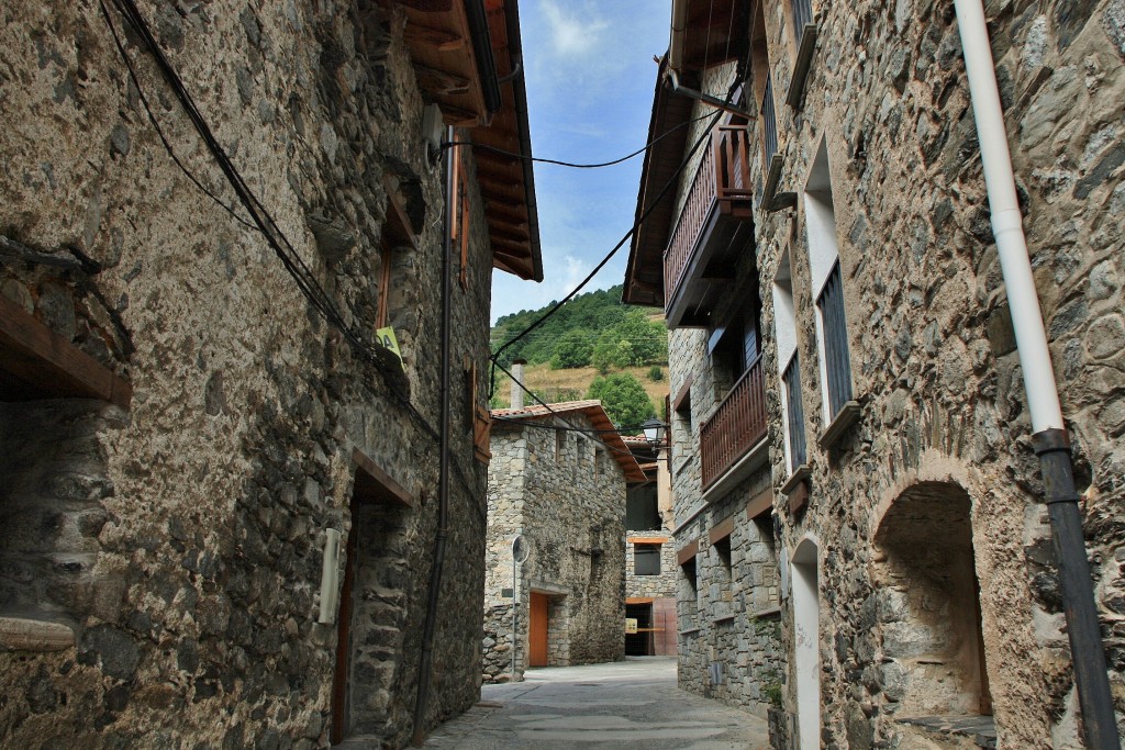 Foto: Vista del pueblo - Setcases (Girona), España