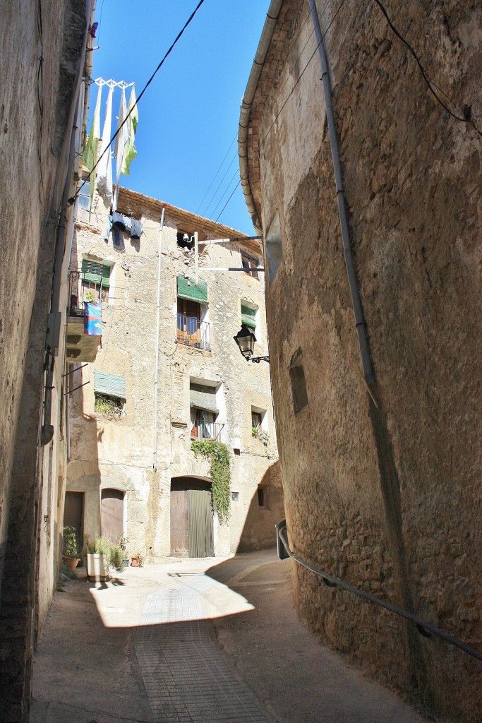 Foto: Vista del pueblo - Tivissa (Tarragona), España