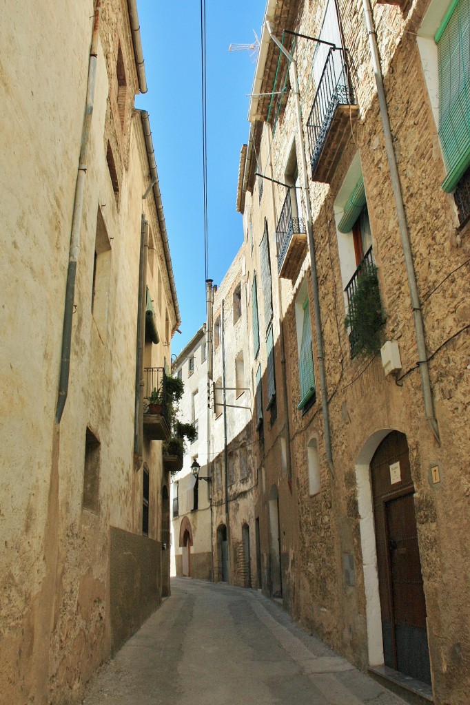 Foto: Vista del pueblo - Tivissa (Tarragona), España